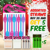 Assorted Straws (Buy 20 Asst Get 5 Free)