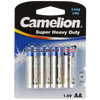 Super Heavy Duty Batteries AA (4 Pack) (12 X Display)-R6P-BP4B-DISPLAY