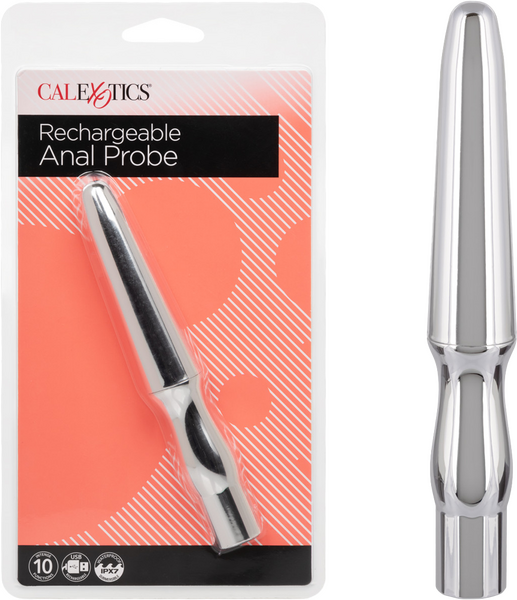 Rechargeable Anal Probe (Silver)