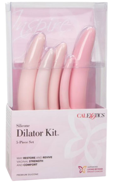 Inspire Silicone Dilator 5-piece Set (Pink)