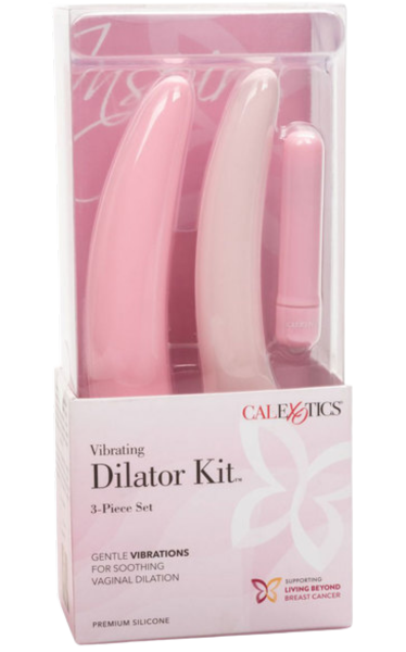 Inspire Vibrating Dilator 3-Piece Set (Pink)