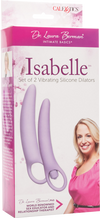 Isabelle Set Of 2 Vibrating Silicone Dilators