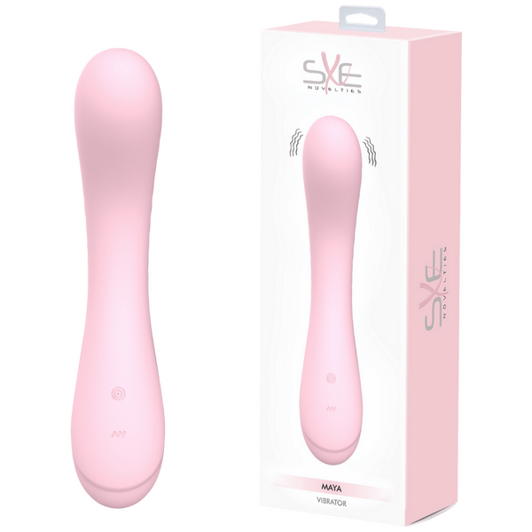 Maya - Rechargeable Vibrator (Pink)-SXE-0524