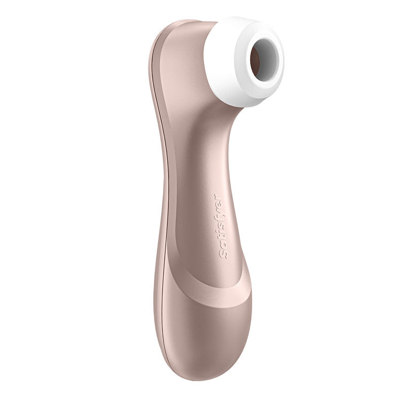 Satisfyer Pro 2 - Rose Gold - Touch-Free USB-Rechargeable Clitoral Stimulator-SATPRO2