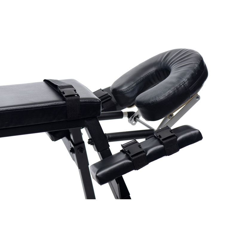 Master Series Obedience Extreme Sex Bench - Black Bondage Furniture - AF514