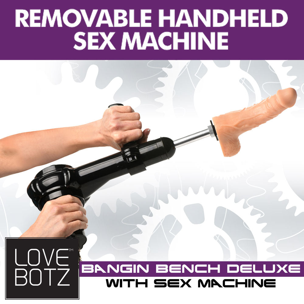 LoveBotz Bangin Bench Deluxe with Sex Machine-(ah036)