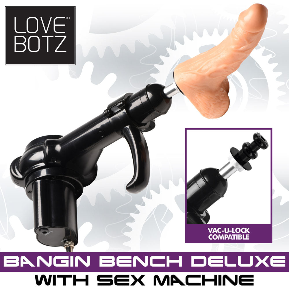 LoveBotz Bangin Bench Deluxe with Sex Machine-(ah036)