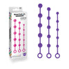 Bead Delight Silicone Anal Beads - Purple-(fkp006a000-022)