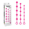 Bead Delight Silicone Anal Beads - Pink-(fkp006a000-027)