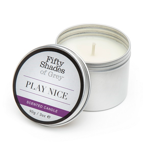 Fifty Shades of Grey Play Nice Vanilla Scented Candle 90g