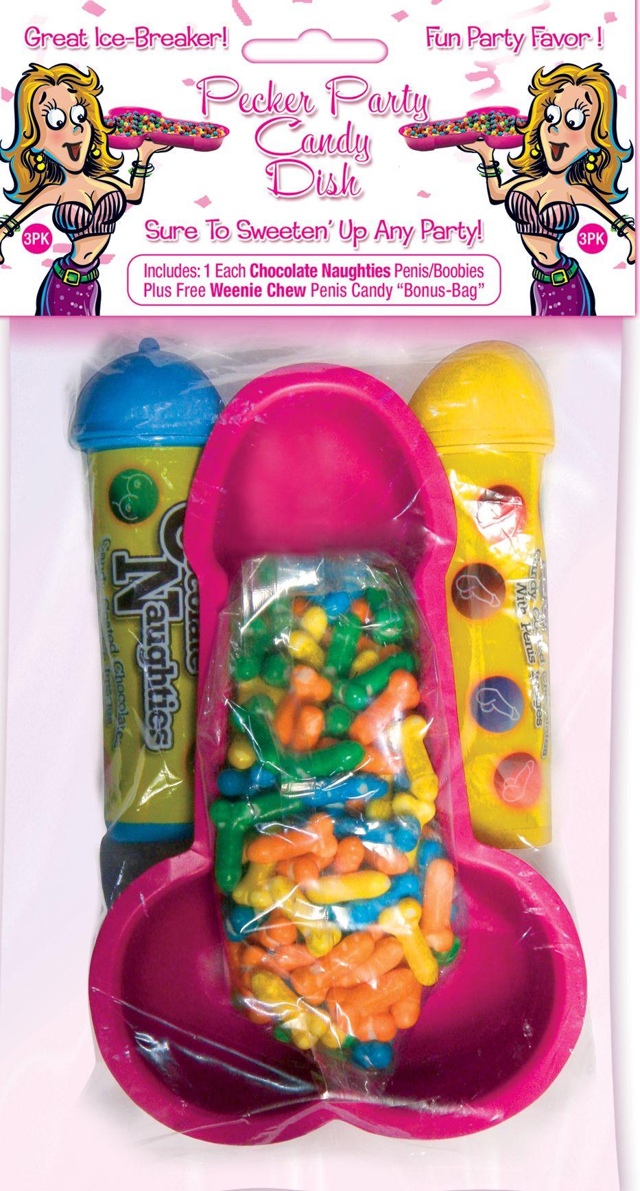 Pecker Penis  Candy Dish Tray