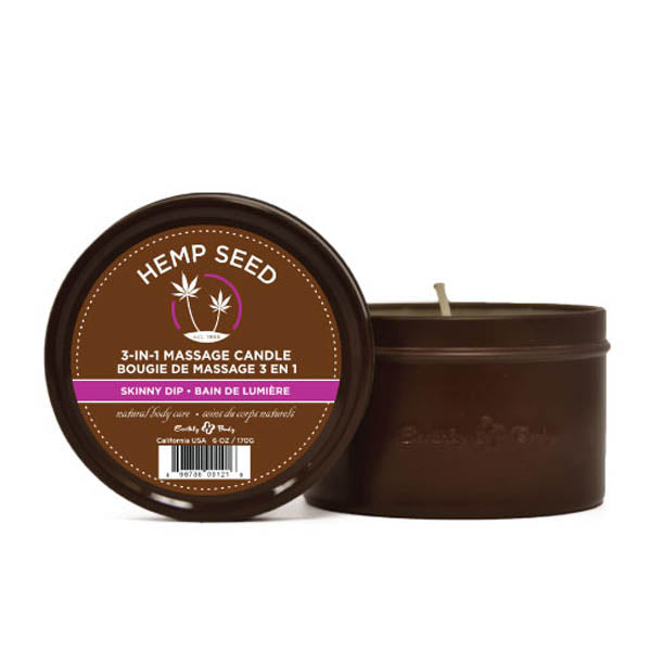 Hemp Seed 3-In-1 Massage Candle-(hsc021)
