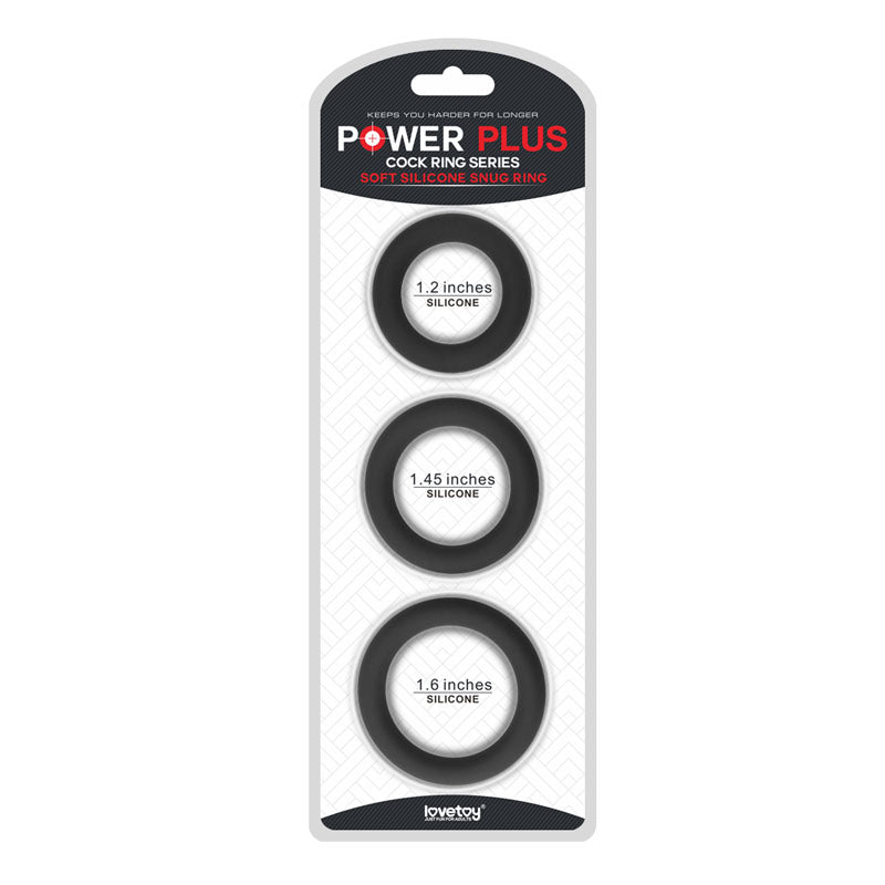 Power Plus Soft Silicone Snug Ring-(lv443001b)