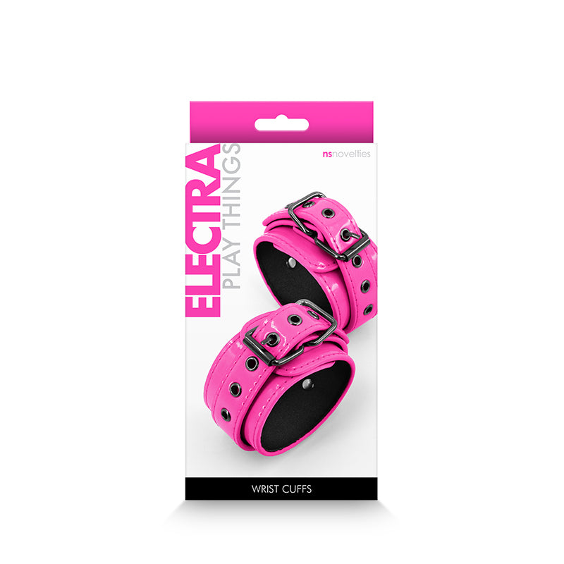 Electra Wrist Cuffs - Pink-(nsn-1310-24)