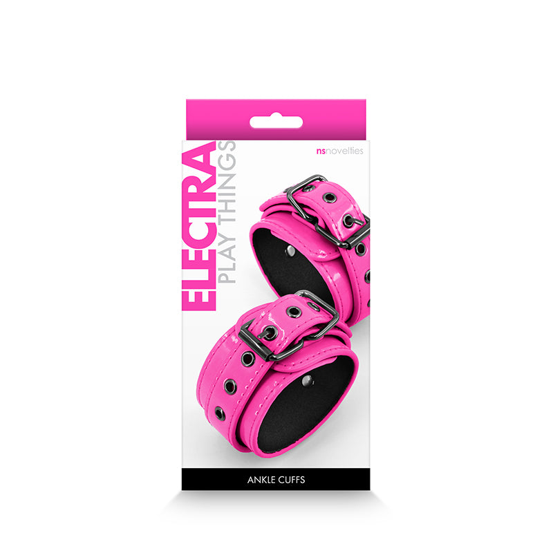 Electra Ankle Cuffs - Pink-(nsn-1310-34)