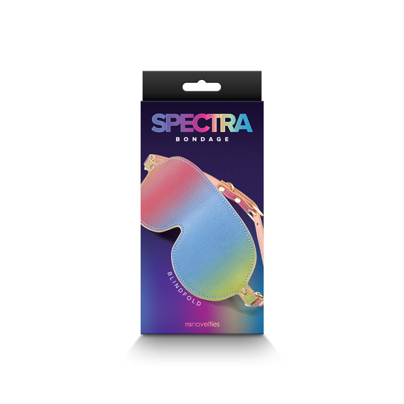 Spectra Bondage Blindfold - Rainbow - Fetish - (nsn-1311-01)