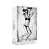 OUCH! Black & White Bed Bindings Restraint System - Black Restraints