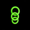 OUCH! Glow In The Dark Cock Ring Set - Glow in Dark Cock Rings - Set of 3 Sizes