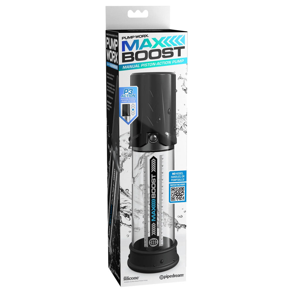 Pump Worx Max Boost - Black-(pd3249-23)