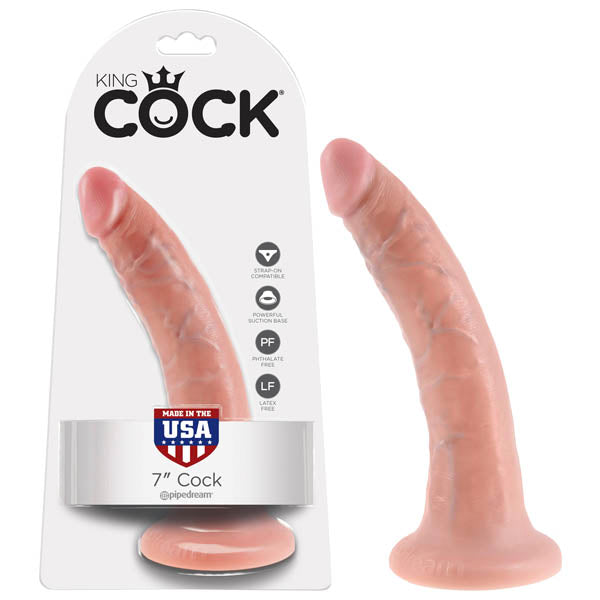 King Cock 7'' Cock-(pd5502-21)
