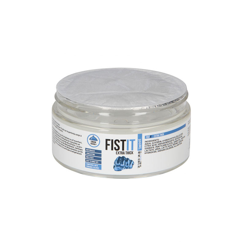 PHARMQUESTS Fist-It Extra Thick - 300ml - Thick Water Based Lubricant - 300 ml Tub