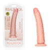 REALROCK Realistic Slim Dildo with Suction Cup - 18cm-(rea114fle)
