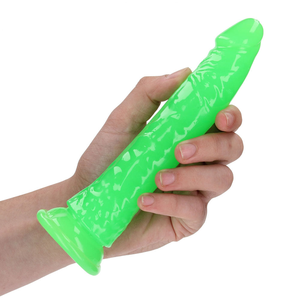 REALROCK 18 cm Slim Glow in the Dark Neon - Green-(rea142glogrn)