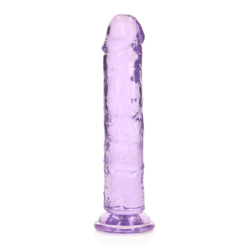 REALROCK 20 cm Straight Dildo - Purple-(rea152pur)
