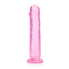 REALROCK 31 cm Straight Dildo - Pink-(rea156pnk)