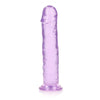 REALROCK 31 cm Straight Dildo - Purple-(rea156pur)