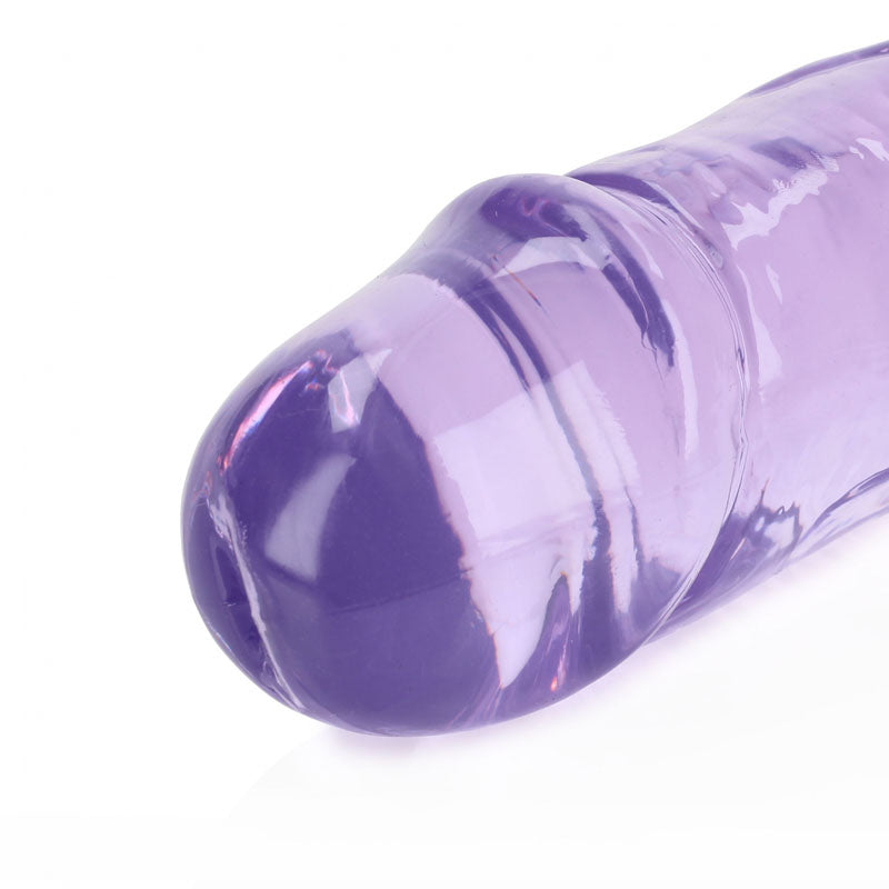 REALROCK 34 cm Double Dong - Purple-(rea159pur)