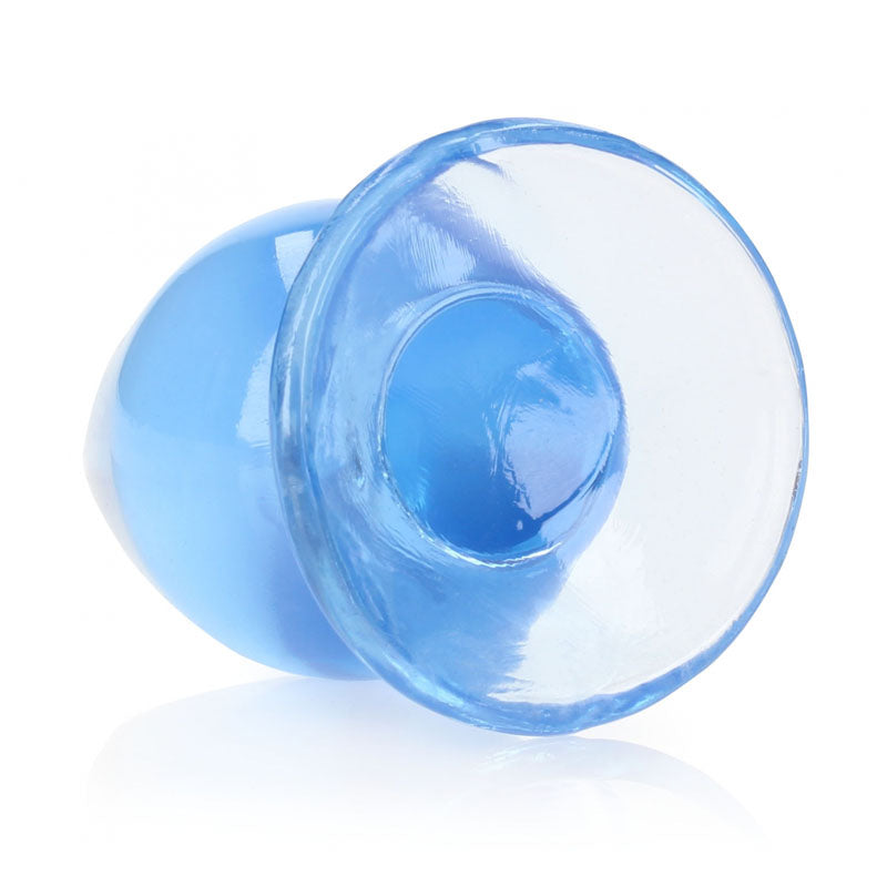 REALROCK 9 cm Anal Plug - Blue-(rea161blu)