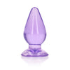 REALROCK 9 cm Anal Plug - Purple-(rea161pur)