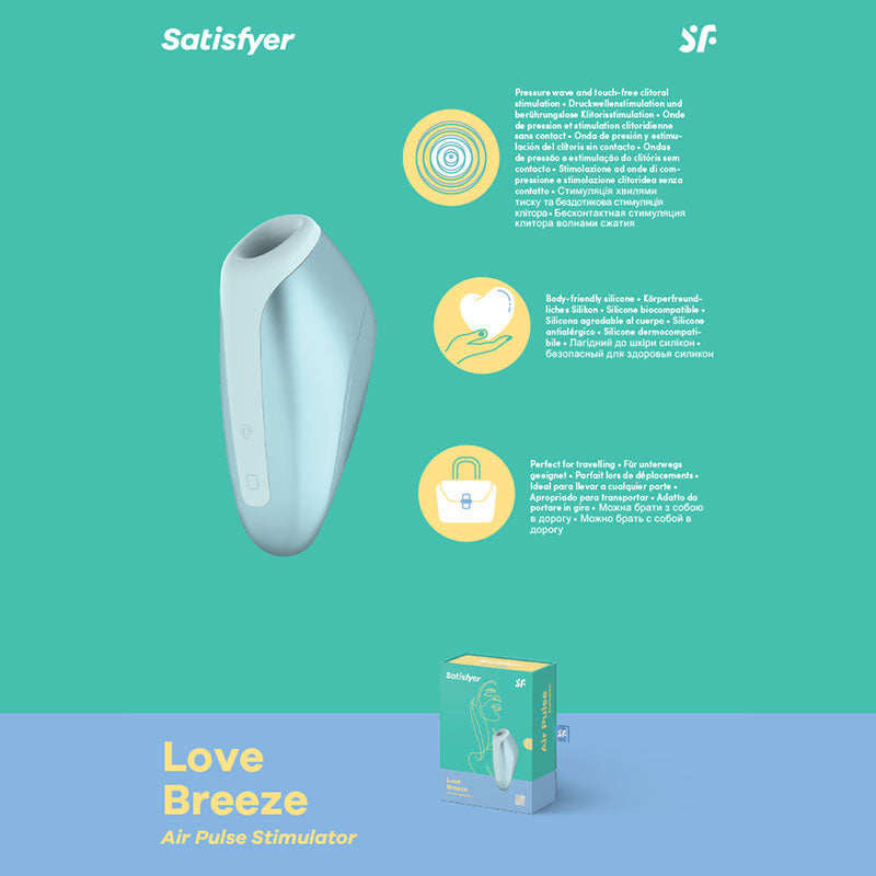 Satisfyer Love Breeze - Clitoral Stimulator - (satlbr-b)