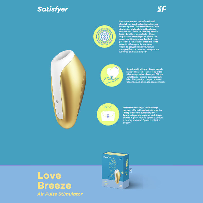 Satisfyer Love Breeze - Clitoral Stimulator - (satlbr-y)