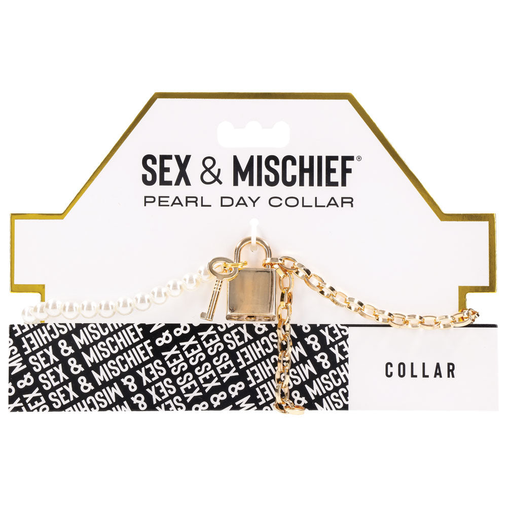 Sex & Mischief Pearl Day Collar-(ss09852)