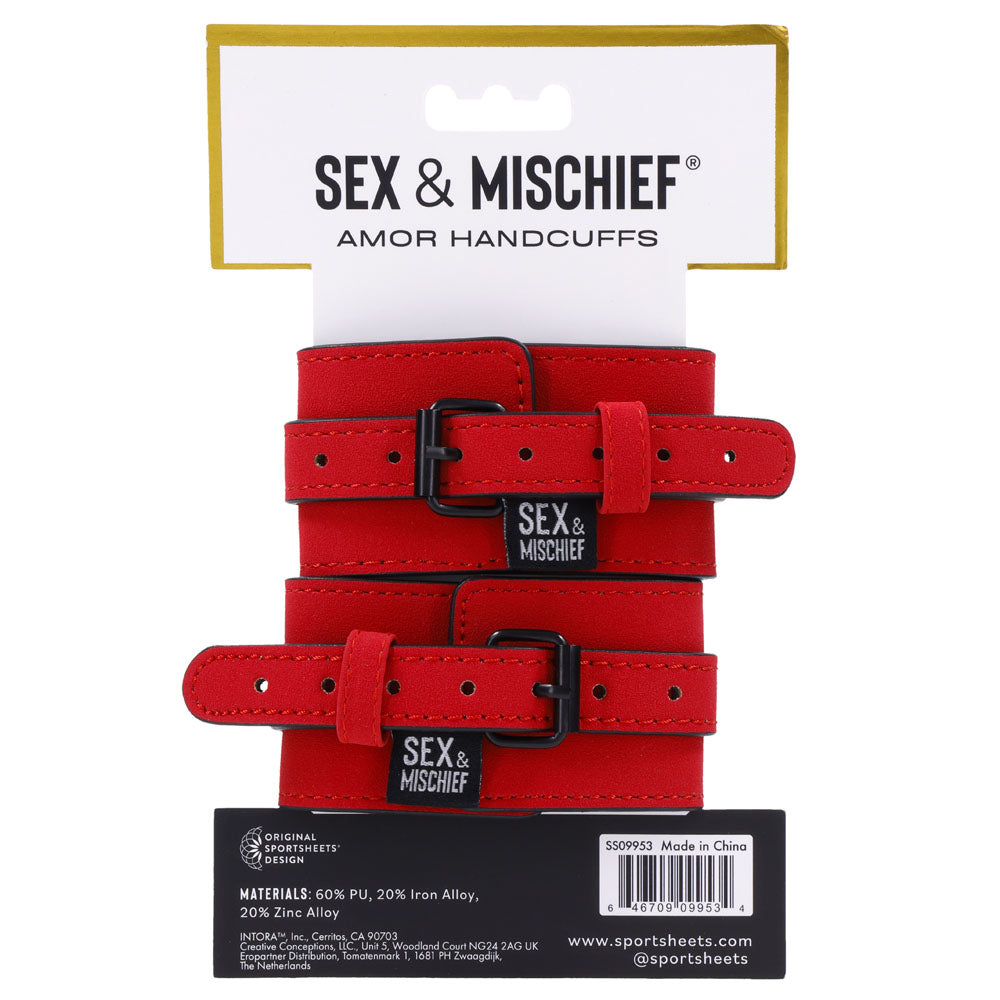 Sex & Mischief Amor Handcuffs-(ss09953)